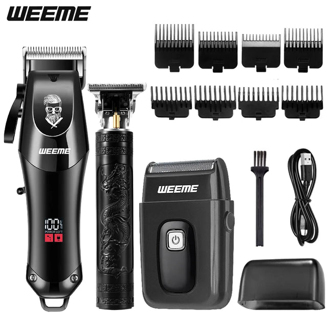 ANZ Premium USB Rechargeable Hair Clippers For Men Home Use