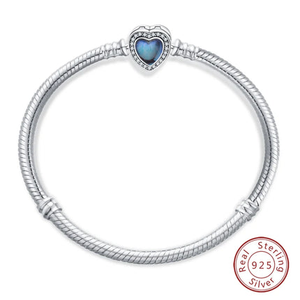 IQMAC Original Sterling Silver 925 Charm Bracelet For Women by zapcart