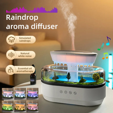 CREAROMA Raindrop Aroma Humidifier White Noise For Home