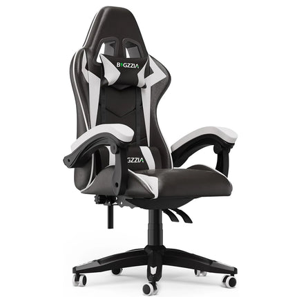 Bigzzia Ergonomic Gaming Chair For Boys With Lumbar Cushion by zapcart