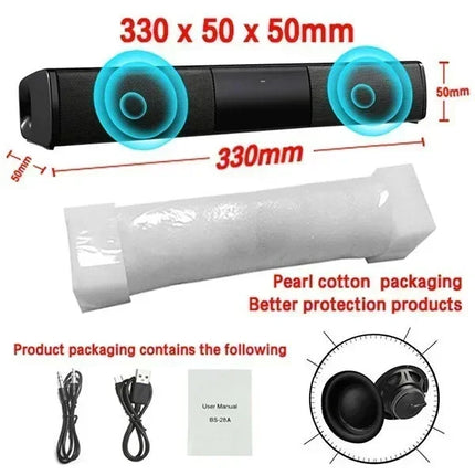 Ohwogot Wireless Bluetooth Speaker For Home Theater Big Bass by zapcart