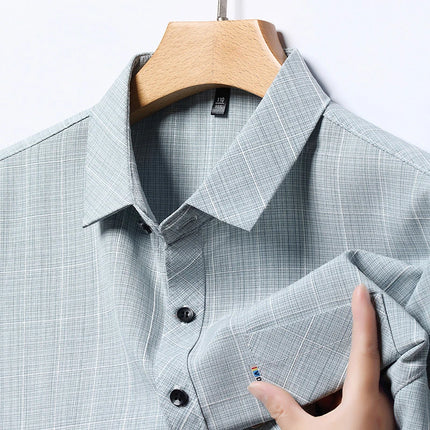 Choice Men No Iron Business Casual Short Sleeve Shirt by zapcart