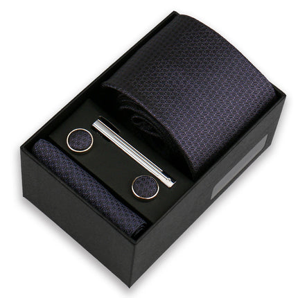 CN Mens Premium Tie Set Gift Box Paisley Handkerchief by zapcart