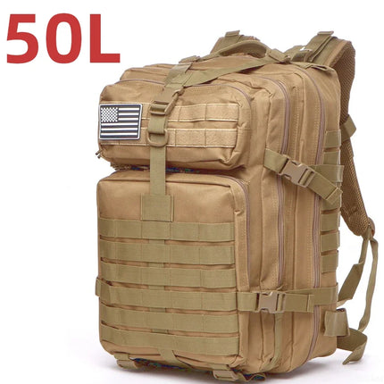 ThuramCN 25L 50L Tactical Waterproof Backpack for Outdoors by zapcart