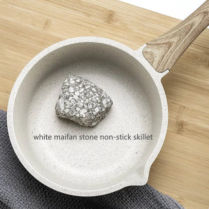 Maifan Stone Non Stick Pan Set For Cooks With Handles by zapcart