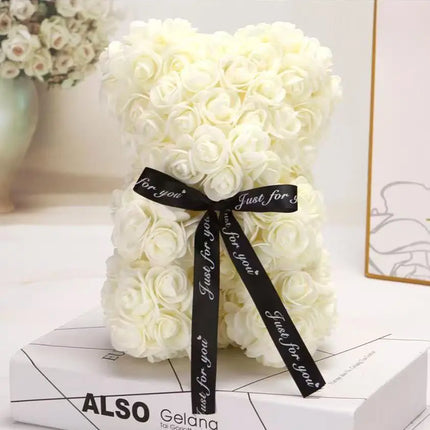 FUJINCN Teddy Rose Bear Gift Box For Girlfriend Valentine by zapcart
