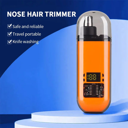 Heinast 2in1 Ear Nose Eyebrow Trimmer for Men Portable