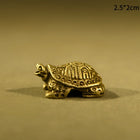 Choice Copper Turtle Statue Vintage Brass Desktop Feng Shui by zapcart