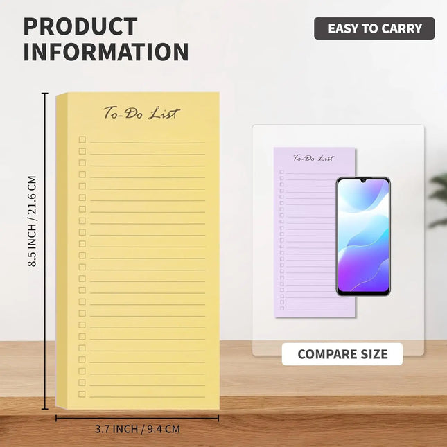 Choice Candy Color Daily Schedule Memo Pad For Students by zapcart