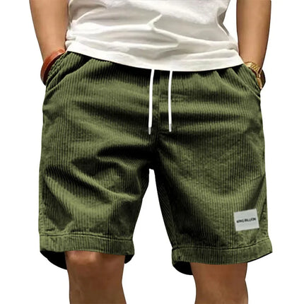 King Billion Mens Retro Cargo Shorts Breathable Corduroy by zapcart