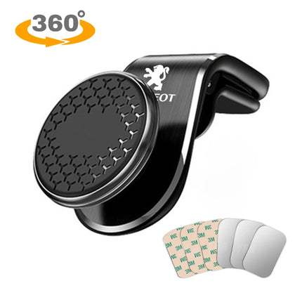 Peugeot Magnetic Car Phone Holder For Drivers Secure Mount by zapcart