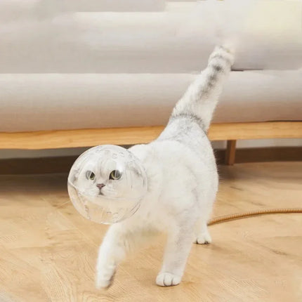 Cat head protection ball, pet grooming accessories, breathable mask, swimming helmet, cat supplies by zapcart