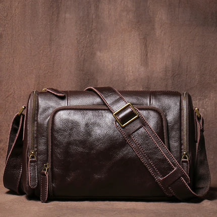 GURO Genuine Leather Shoulder Bag For Men Crossbody Deluxe by zapcart