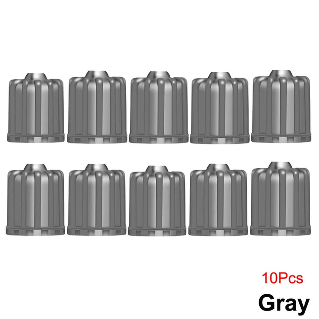 TQQTQQ Tire Valve Stem Caps With O Ring Universal Fit Cars by zapcart