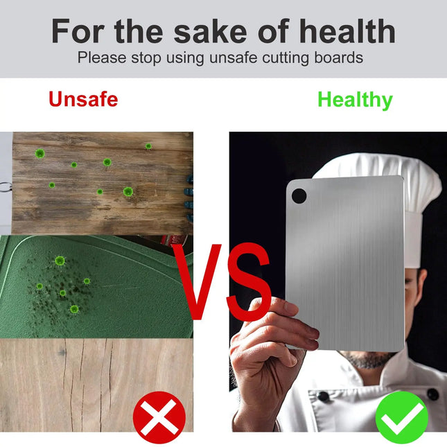 Board Kitchen Titanium Cutting Board Durable Double Sided by zapcart
