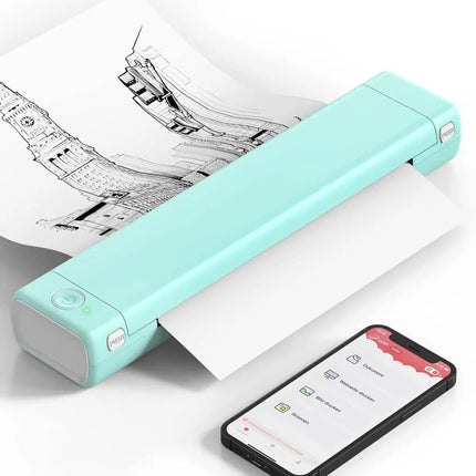 Phomemo M08F Memoqueen Portable Bluetooth Thermal Printer by zapcart