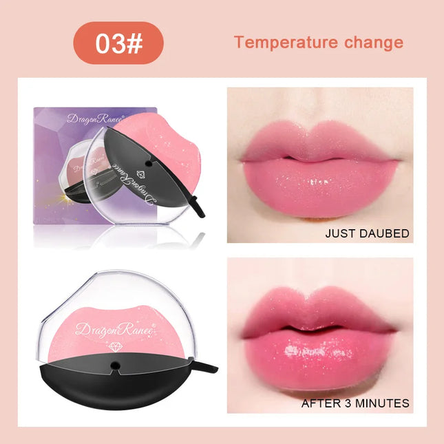 Lazy Lipstick Lip Shape Color Changing Temperature Activated by zapcart
