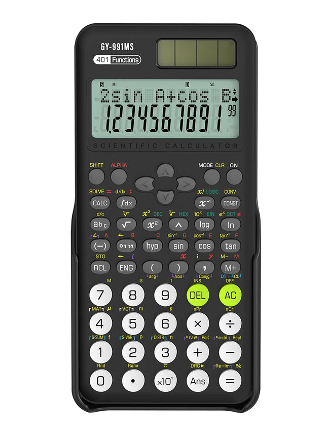 NeWYeS 991MS Scientific Calculator Solar Powered Students by zapcart