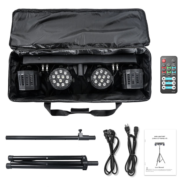Somspot Bright RGBW LED Par Lights For Concerts And Weddings by zapcart