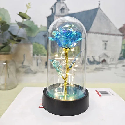 Artificial Rose LED Light Gift For Girlfriend Valentines Day by zapcart