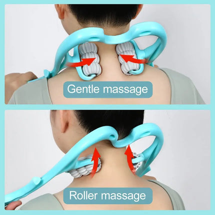 TCCRE Neck Massager Trigger Point Roller for Shoulders by zapcart