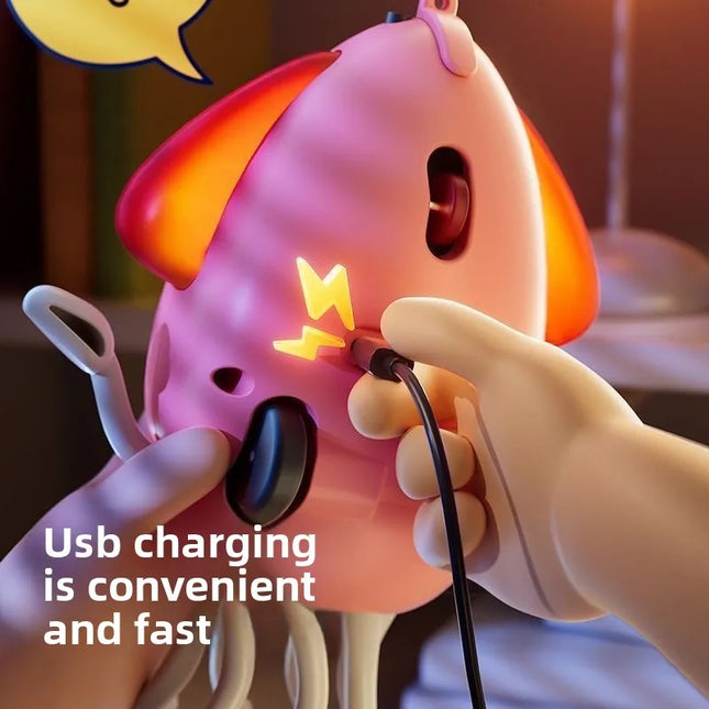 2025 Hot New Dancing Octopus Kid Electronic Pet Toys Cartoon Interactive Development Moving Education Toddler Toy Christmas Gift by zapcart