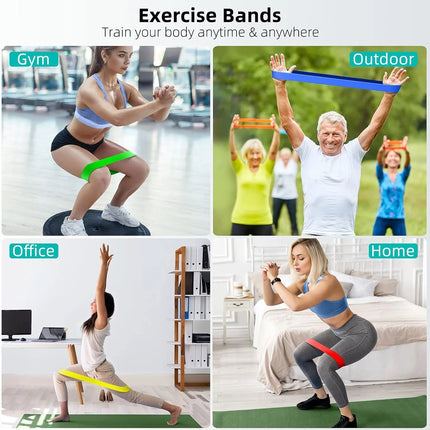 DUTRIEUX TPE Resistance Bands Set for Home Workouts by zapcart