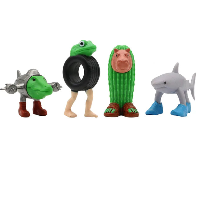 Italian Brainrot Animals 8Pc Action Figures For AI Creators by zapcart