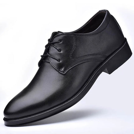 Choice Men Leather Shoes Shock Absorbing Dress Casual by zapcart