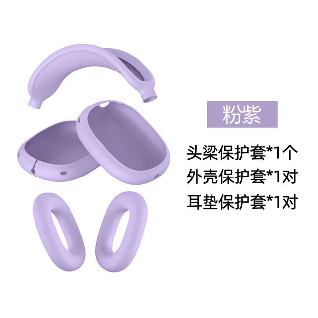 AirPods Max 4 In 1 Case Silicone Ear Cushion Cover For Pros by zapcart