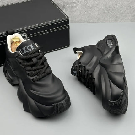 Pdmcms Men Designer Luxury Platform Sneakers Breathable by zapcart
