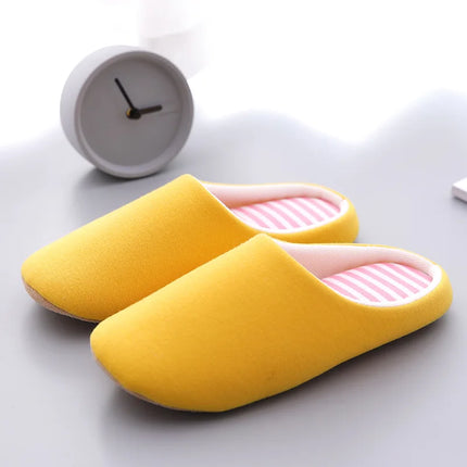 Unisex Japanese Style House Slippers Soft Cotton Comfort by zapcart