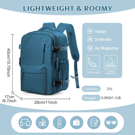 Fewchor Unisex Cabin Travel Backpack 40x30x20 Laptop Bag by zapcart