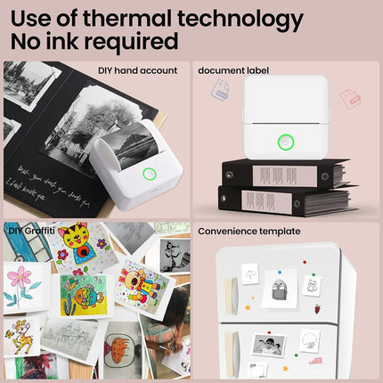 Gotoogo Inkless Portable Pocket Thermal Printer For Photos by zapcart