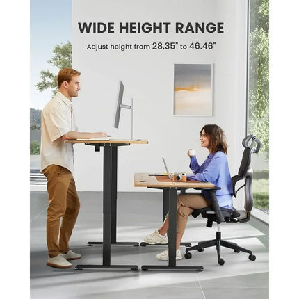 Electric Height Adjustable Standing Desk Home Office By Hign by zapcart