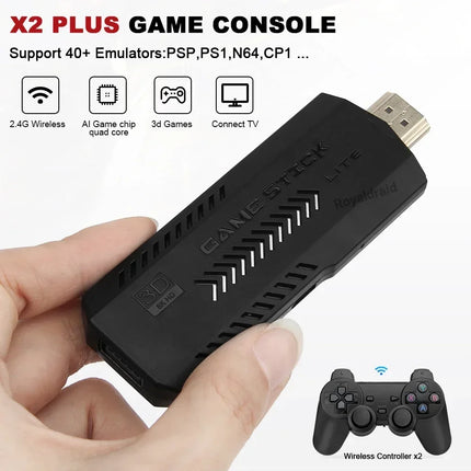 X2 Plus Video Game Console 50000 Games 4K Ready Kids by zapcart