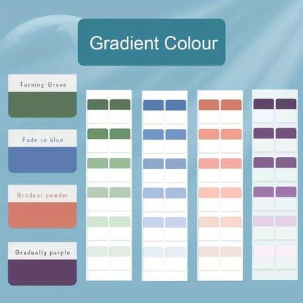 Medium Transparent Sticky Index Tabs, Reusable Positioning Labels, Book and Document Classification Note Tabs, for Office by zapcart