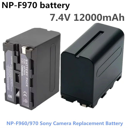 Polenghi 12000mAh NP-F970 NP-F960 Battery For Sony Video Pro by zapcart