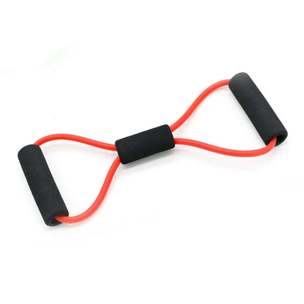 Unisex Yoga Elastic Band 8 Word Chest Expander Workout by zapcart