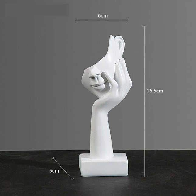 Choice Resin Abstract Mask Figurine Home Office Decor by zapcart