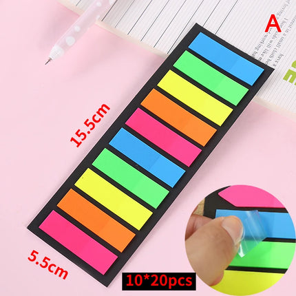 Jetting Sticky Tabs Self Adhesive Page Markers For Office by zapcart