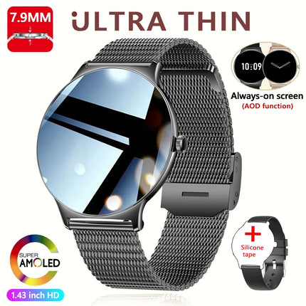 Huawei Ultra Slim AMOLED Smartwatch Women Heart Rate by zapcart