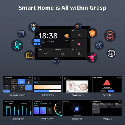 Sonoff NSPanel Pro Smart Home Control Panel DIY Enthusiasts by zapcart