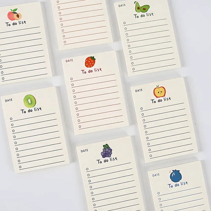 Moonbiffy To Do List Memo Pad 50 Sheets Student Stationery by zapcart