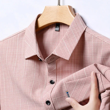 Choice Men No Iron Business Casual Short Sleeve Shirt by zapcart