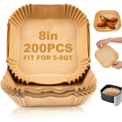 Air Fryer Disposable Parchment Paper Nonstick For Home Cooks by zapcart