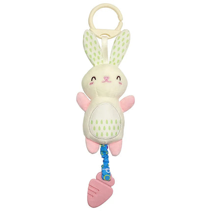 Baby Vehicle Mounted Cartoon Animal Soft Rattle Toy Infants by zapcart