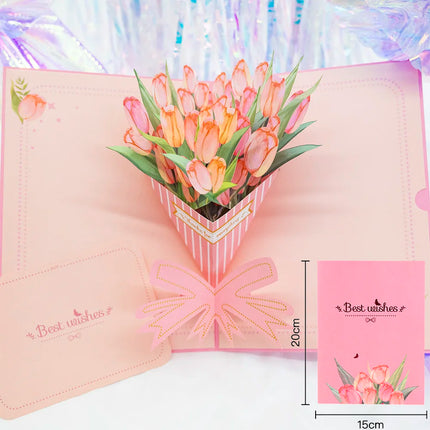 Parehope 3D Pop Up Valentine Card For Wife And Friends by zapcart