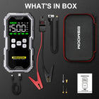 BSMOOM Car Jump Starter With Air Compressor 6000A LCD Screen by zapcart