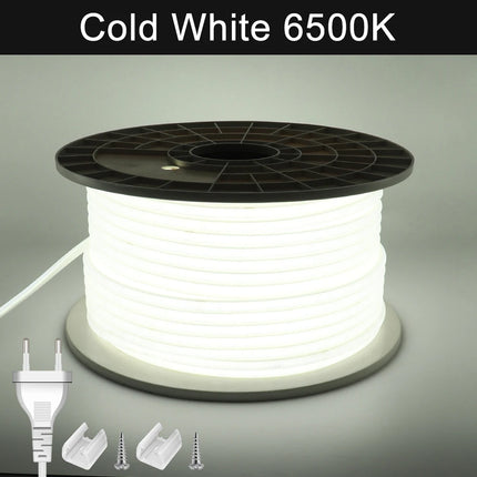 Freebeam COB LED Strip Light 20m 50m High Bright Bedroom by zapcart